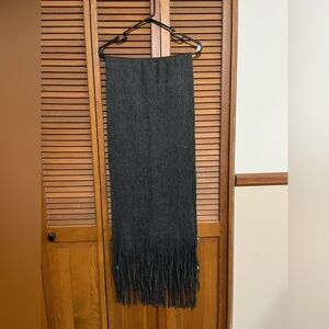 Lucky Brand Gray Unisex Scarf